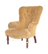 VINTAGE EARLY 20TH CENTURY LOUNGE ARMCHAIR