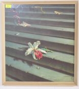 AFTER TRETCGHIKOFF - THE LOST ORCHID - RETRO PRINT