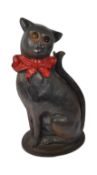ART DECO - EARLY 20TH CENTURY CAT FIRE SIDE COMPANION