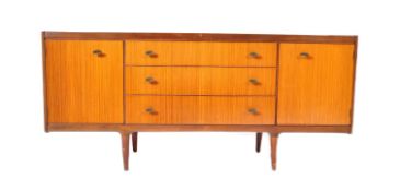 F. WRIGHTON & SONS VINTAGE TEAK SIDEBOARD CREDENZA