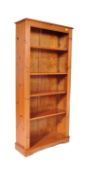20TH CENTURY COUNTRY PINE VICTORIAN STYLE LARGE BOOKCASE