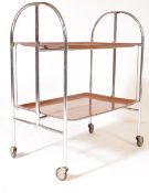 RETRO VINTAGE FOLDING BUTLERS COCKTAILS SERVING TROLLEY