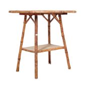 VICTORIAN AESTHETICIS MOVEMENT BAMBOO HALL / OCCASIONAL TABLE