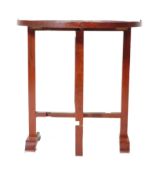 20TH CENTURY 1950S CHINESE HARDWOOD FOLDING TABLE