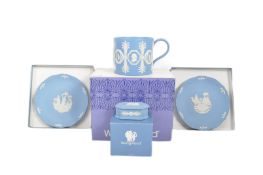 NOS NEW OLD STOCK BOXED WEDGWOOD JASPERWARE - FOUR PIECES