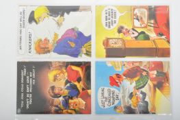 COLLECTION OF BAMFORTH COMIC POSTCARDS