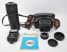PRAKTICA LTL CAMERA WITH PENTACON & CHINON LENS