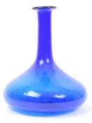 18TH CENTURY GEORGE III BRISTOL BLUE DECANTER