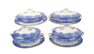 EARLY 20TH CENTURY WEDGWOOD SEMI PORCELAIN 'GRANADA' WARE