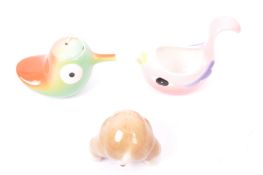 THREE VINTAGE FIGURES - DI ALESSI & SZEILER