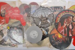 COLLECTION VINTAGE VINYL PICTURE DISC RECORDS