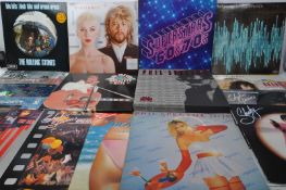 COLLECTION OF VINTAGE RECORDS - POP & ROCK - LP VINYL