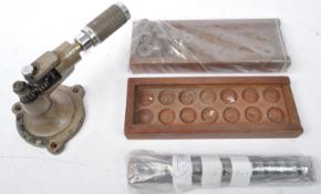 TWO VINTAGE 20TH CENTURY JEWELLER BENCH TOOLS