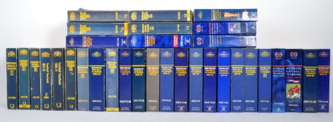 ROTHMANS FOOTBALL YEARBOOK - COLLECTION OF BOOKS