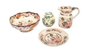 VINTAGE MASONS IRONSTONE POTTERY - MADARIN & CHARTREUSE