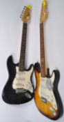 TWO VINTAGE ELECTRIC GUITARS