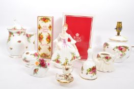 COLLECTION OF ROYAL ALBERT OLD COUNTRY ROSES