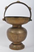 INDIAN HINDU SADHU BRASS HOLY WATER POT
