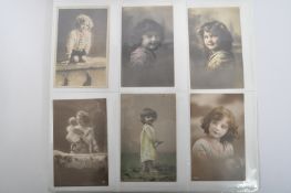 COLLECTION OF EARLY 20TH CENTURY CHILD RELATED POSTCARDS