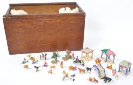 COLLECTION OF HAND PAINTED CHINESE DIORAMA MINIATURES