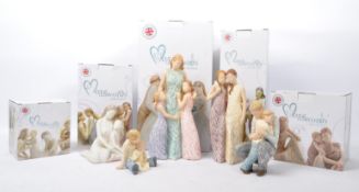 COLLECTION OF FIVE ARORA MORE THAN WORDS SCULPTURES