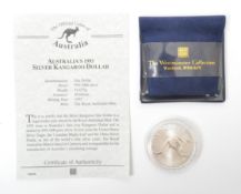 999 SILVER ONE DOLLAR AUSTRALIAN COIN
