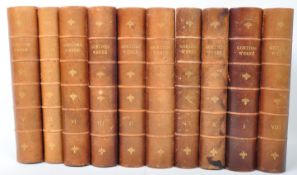 1896 GOETHES WERKE - TEN VOLUMES - LUDWIG GEIGER
