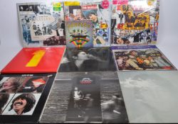 THE BEATLES & JOHN LENNON - LP VINYL RECORDS