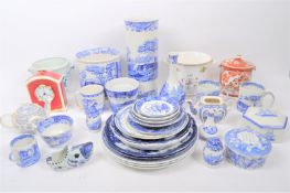 SPODE - EARLY 20TH CENTURY & LATER - BLUE & WHITE CERAMICS