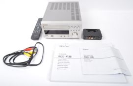 DENON RCD-M38 CD RETRIEVER & DENON ASD-11R IPOD DOCK