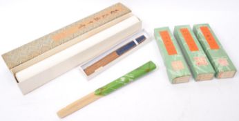 FOUR VINTAGE CHINESE ORIENTAL HAND PAINTED SCROLLS