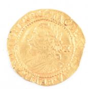 JAMES I HAMMERED GOLD HALF LAUREL COIN