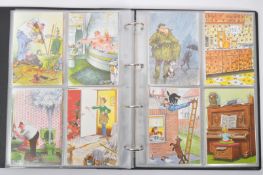 COLLECTION OF 20TH CENTURY POSTCARD HUMOUR POSTCARDS