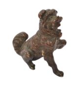 VINTAGE BRONZE AUSTRIAN STYLE MINIATURE DOG SCULPTURE