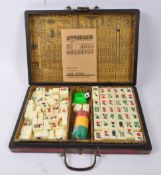 VINTAGE CHINESE TRAVEL MAH-JONG SET