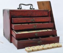 EARLY 20TH CENTURY CHINESE MAHJONG GAME
