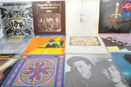 COLLECTION OF TWENTY VINTAGE VINYL LP RECORDS