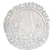 16TH CENTURY HENRY VIII HAMMERED SILVER GROAT COIN