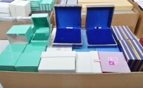 LARGE COLLECTION OF NOS JEWELLERY BOXES