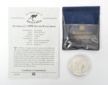 1OZ 999 SILVER AUSTRALIAN ONE DOLLAR COIN