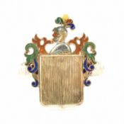 18CT GOLD FRENCH CHEVALIER SIGNET RING