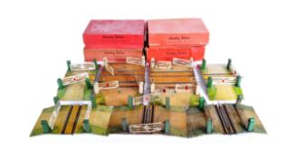 COLLECTION OF VINTAGE HORNBY SERIES O GAUGE LEVEL CROSSINGS