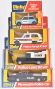 COLLECTION OF VINTAGE DINKY TOYS DIECAST MODELS OF POLICE INTEREST