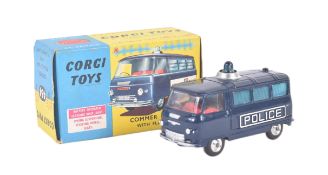 VINTAGE CORGI TOYS DIECAST MODEL COMMER POLICE VAN