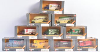 COLLECTION OF VINTAGE CORGI CLASSICS DIECAST MODELS