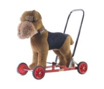 VINTAGE MERRYTHOUGHT CHILDRENS RIDE ALONG DOG