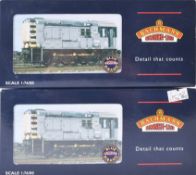 TWO BACHMANN OO GAUGE MODEL RAILWAY DIESEL SHUNTERS