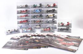 COLLECTION OF 1/43 SCALE DIECAST MODEL CARS - PANINI COLLECTIONS