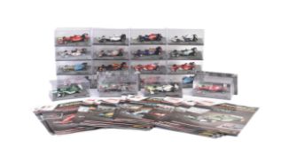 COLLECTION OF 1/43 SCALE DIECAST MODEL CARS - PANINI COLLECTIONS