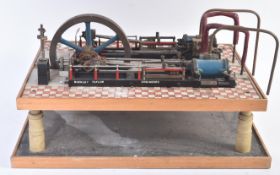 LIVE STEAM - VINTAGE STEAM MODEL OF BUCKLEY & TAYLOR ENGINES